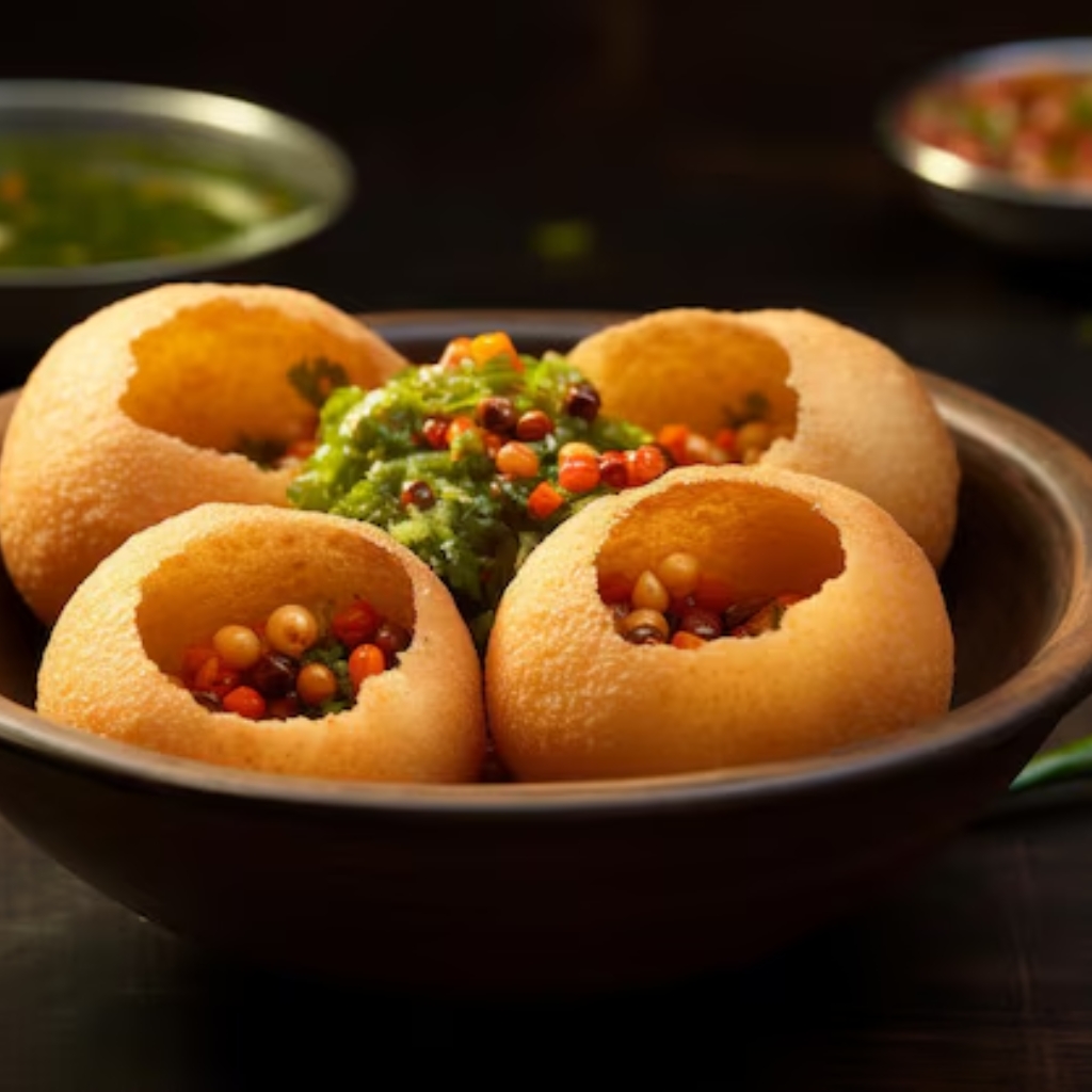 Golgappe (Pani Puri)
