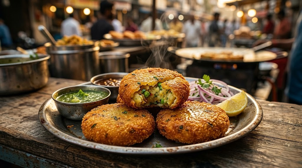 Aloo Tikki — The Golden Potato Patty