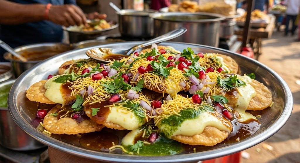 Chat Papdi The Crispy Saucy Classic