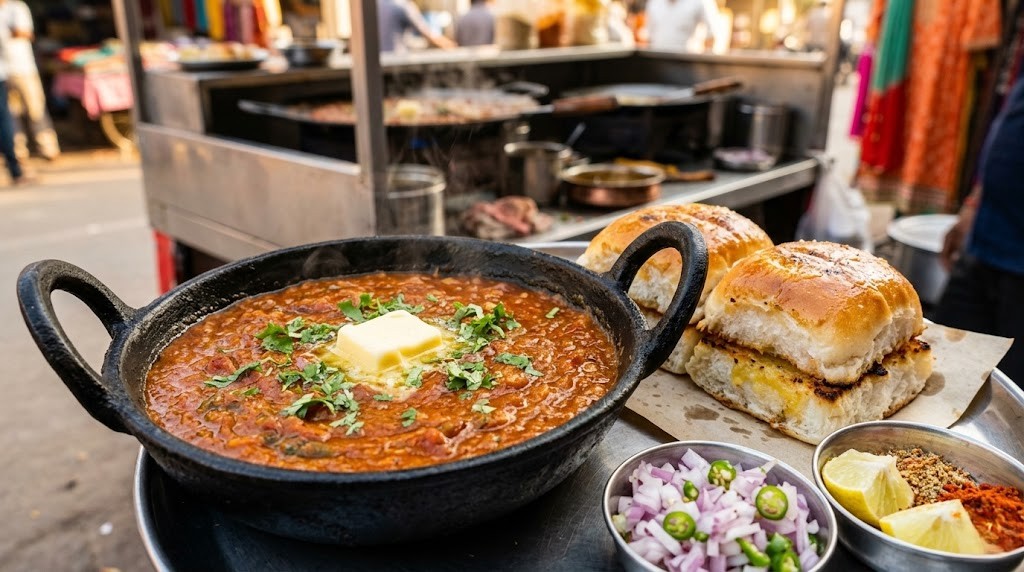 Pav Bhaji — Mumbai on a Plate