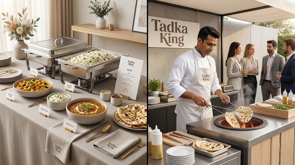 What Are the Catering Options at Tadka King